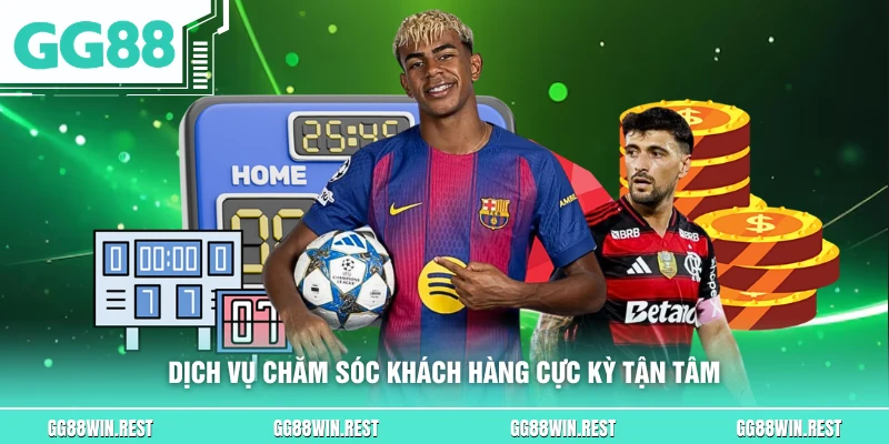 Dịch vụ chăm sóc khách hàng cực kỳ tận tâm